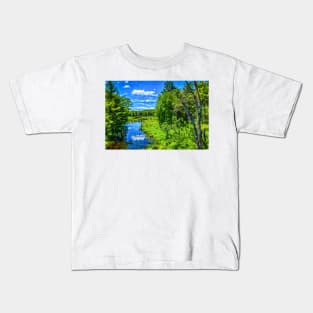 West Branch Ware River Kids T-Shirt